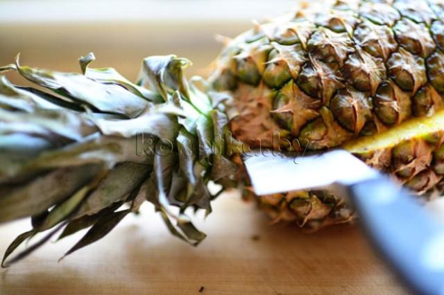 Cалат с ананасом Cалат с ананасом