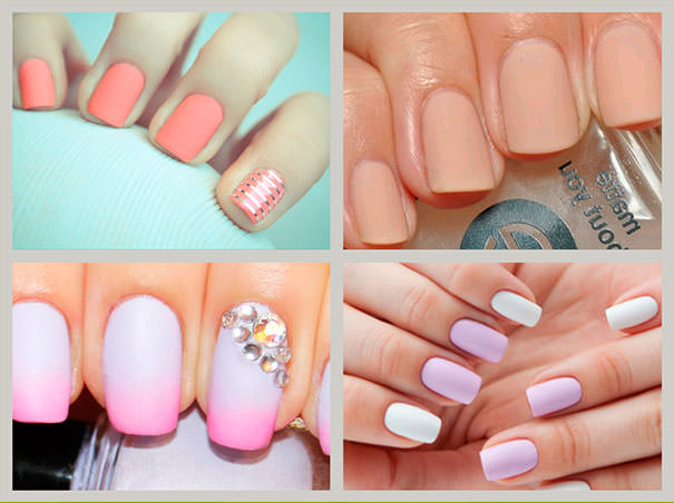 Матовый маникюр ногти мода 2016