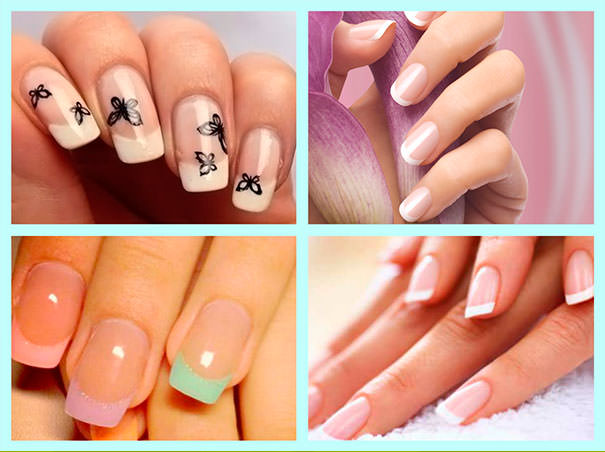 Французский маникюр мода 2016
