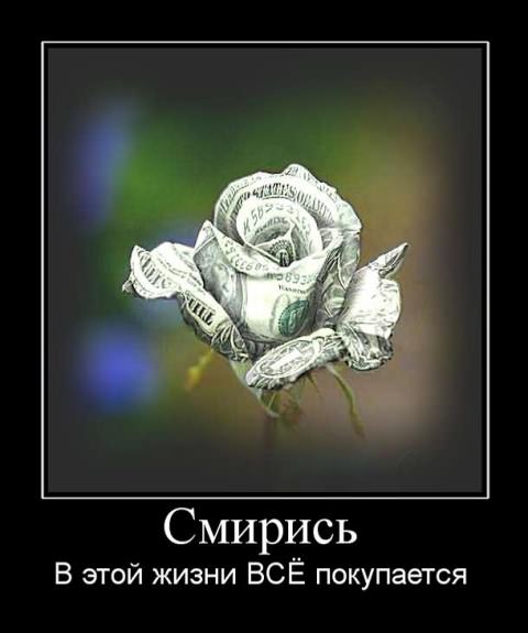 Демотиваторы про деньги
