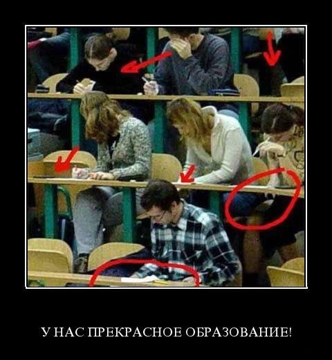 Демотиваторы про школу