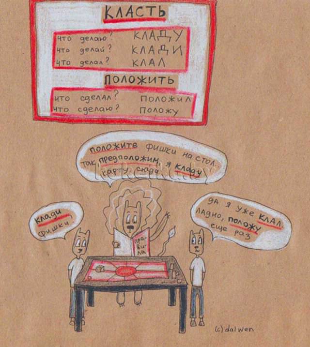 Правила русского языка в картинках