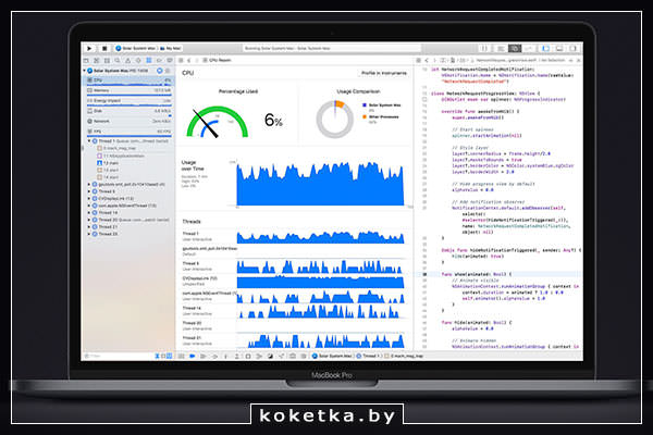 Ноутбуки Apple MacBook Pro предлагают мощные процессоры