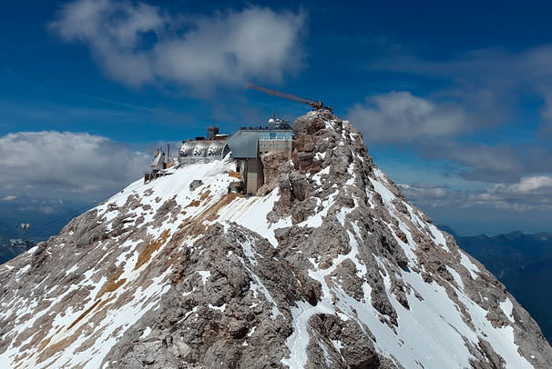 вершина горы Цугшпитце