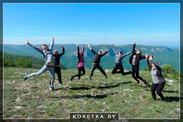 Прогулки и походы по горам красивого Крыма