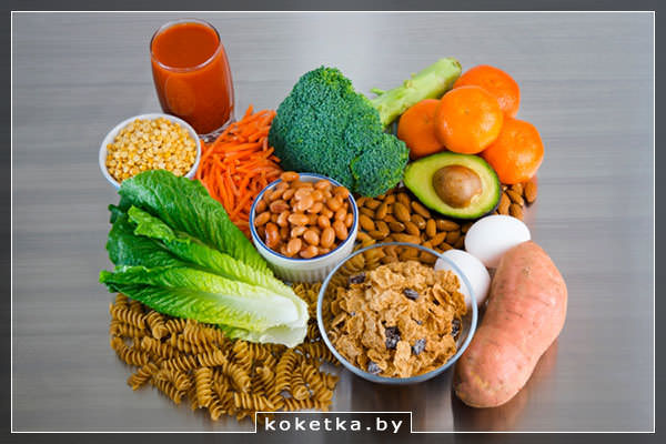 Продукты, содержащие витамин В9