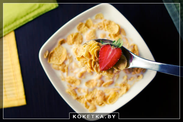 Незаменимые блюда и продукты - это молочные каши, яйца и, конечно же, овощи и фрукты