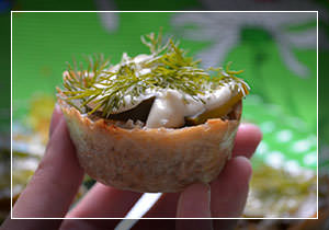Рецепт картофельных корзиночек