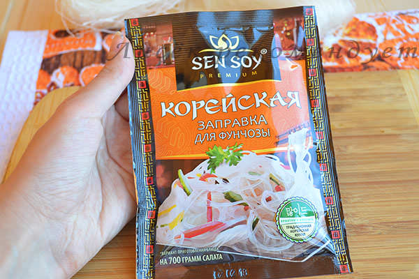 Корейская заправка для фунчозы