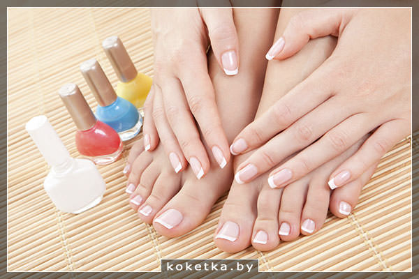 Французский педикюр: как сделать самой?