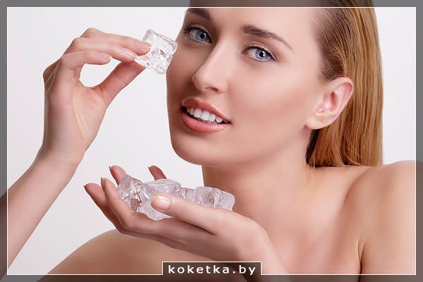 Готовим кубики льда из цветочной воды