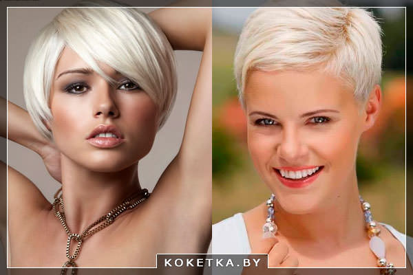 Стильные короткие стрижки