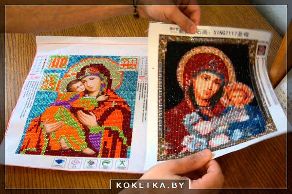 Алмазная живопись икон