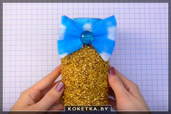 Оригинальный декор баночки