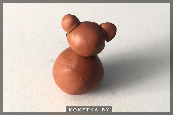 Мастер-класс по изготовлению пластилиновой фигурки "Медвежонок"