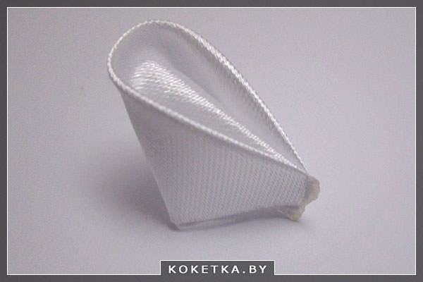 Ободок в стиле канзаши Мастер класс