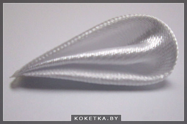 Ободок в стиле канзаши Мастер класс