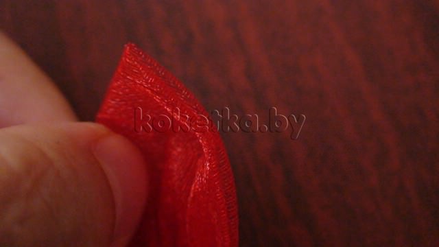 Цветок из банта. Мастер класс