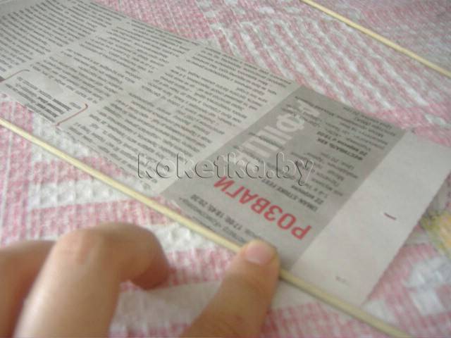Плетение шляпы из газетных трубочек. Мастер класс