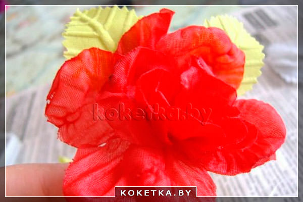 Мастер класс по изготовлению гофрированного цветка