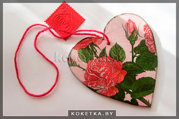 Сердечко деревянное своими руками