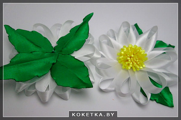 Ободок с ромашками