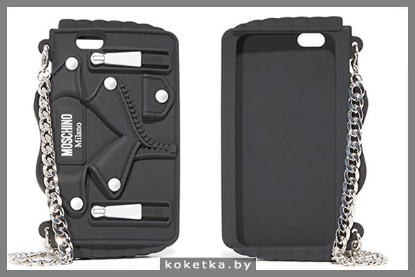 Чехол Moschino с цепочкой