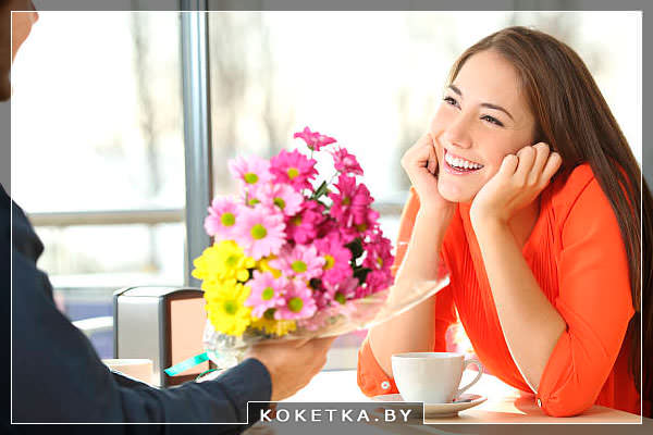 Знакомство с девушкой - что подарить девушке при первой встрече?