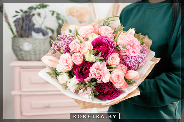 Розы для коллеги 