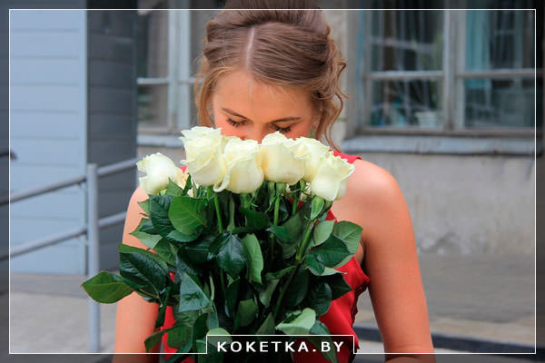 Цветы на день рождения девушке