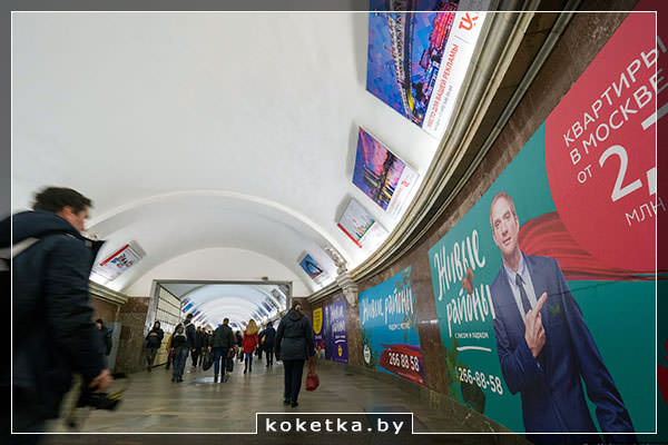 Реклама в метро