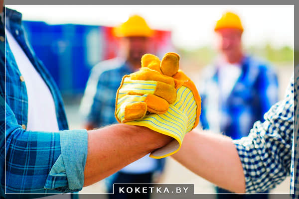 Рабочая одежда строителя