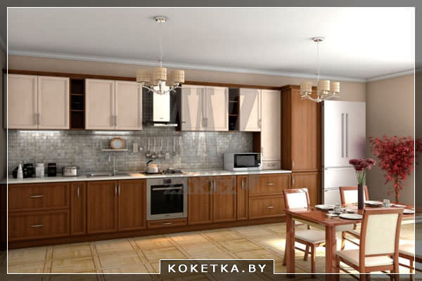 Пример модульной кухни