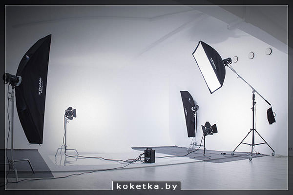 Освещение в фотостудии