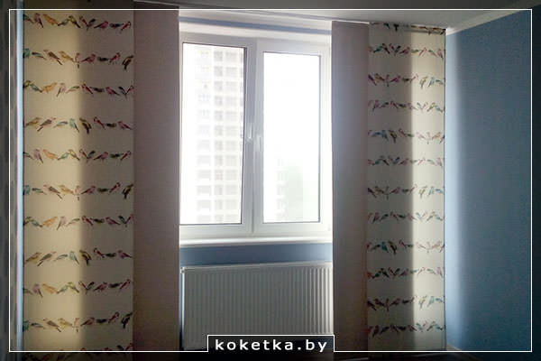 Японские шторы в магазине "Рыжий кот"