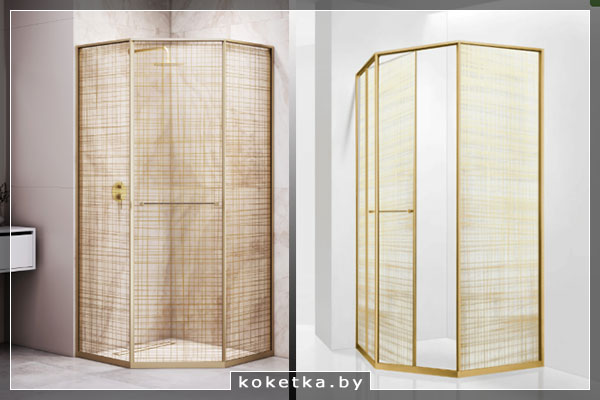 Душевой уголок "Золотая вуаль" 2025 Душ золотая вуаль