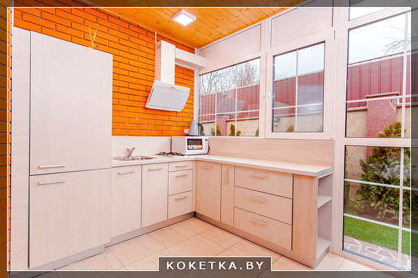 Кухня пахнет свежестью