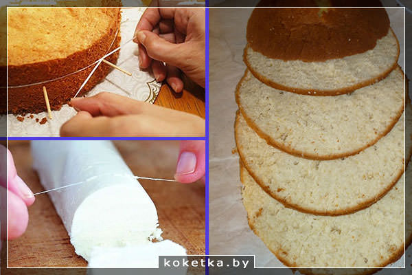 Корж и кулинарная нить
