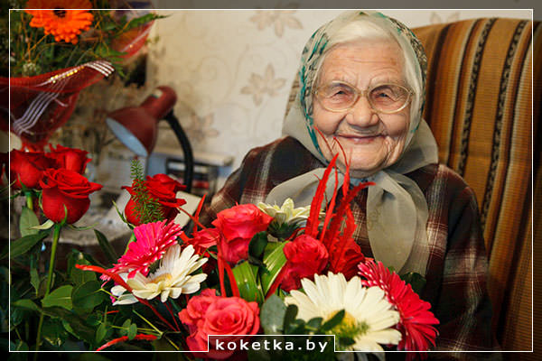 Цветы для бабушки