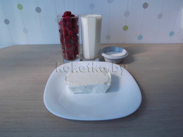 Малиновый коктейль