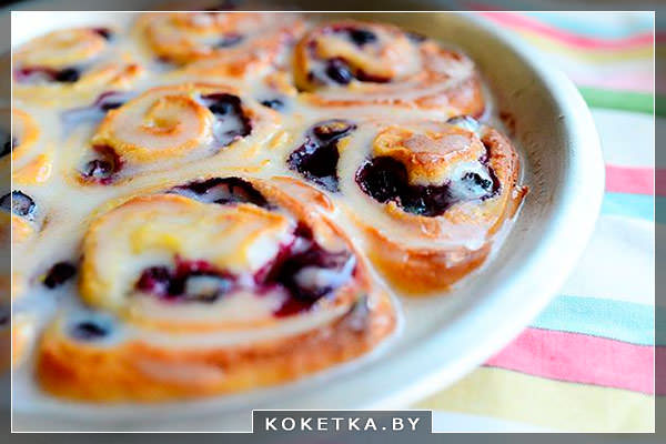 Сладкие булочки с начинкой
