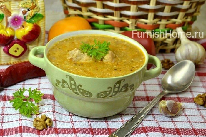 суп харчо со свининой и рисом рецепт приготовления