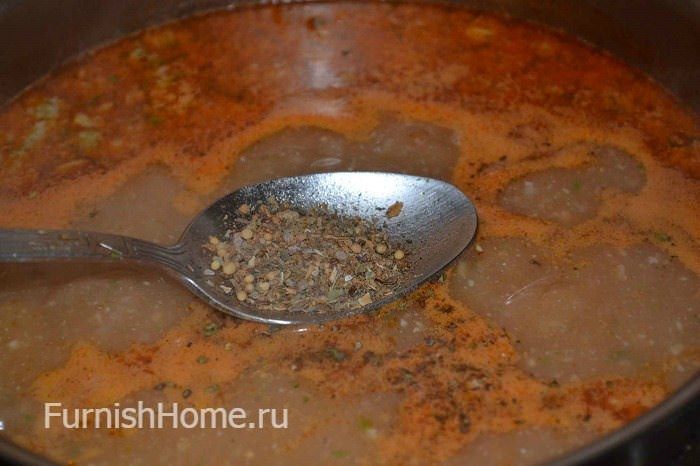 рецепт приготовления харчо с рисом
