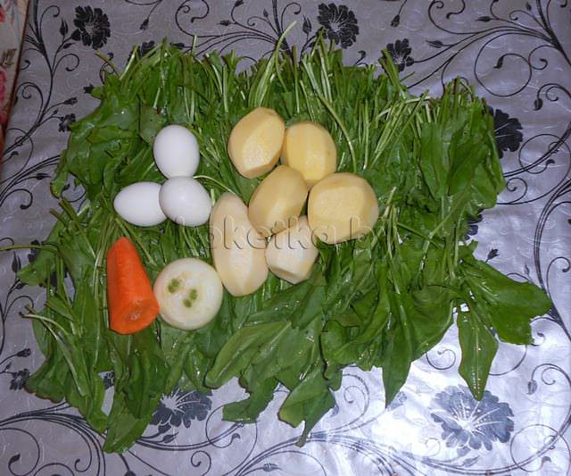 Зеленый борщ