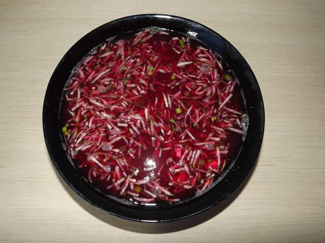 Холодник из свеклы