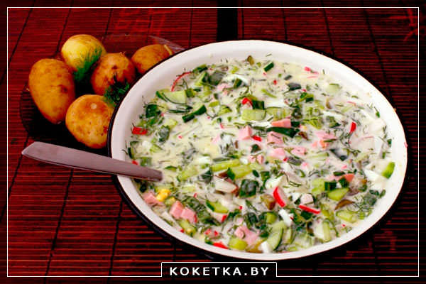 2 способа как приготовить окрошку