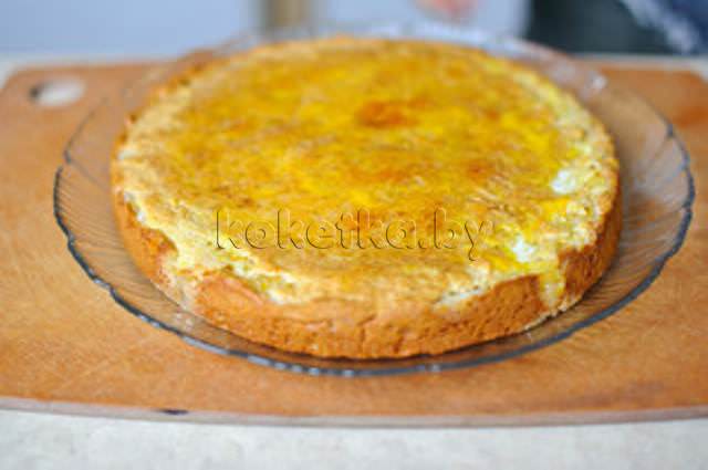 Пирог с лимонной начинкой