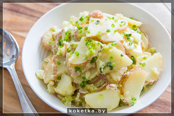 Картофельный салатик