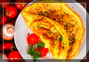 Три невероятно вкусных рецепта приготовления омлета