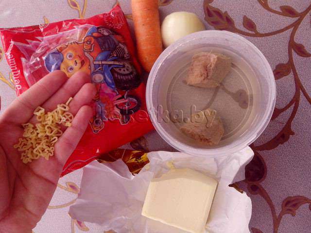 Макароны тушеные с мясом